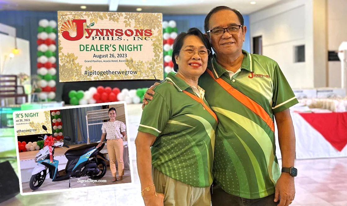 JPI - Jynnsons Phils Inc - distributor of agricultural products - dealers night - agriculture - Bacolod City - Bacolod business - entrepreneurs - accountant Nene Torres and wife Nitz Torres