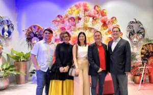 Festive Faces by Jojo Vito - Masskara Festival 2023 mask exhibit at Art Cove Park Inn by Radisson Bacolod - Bacolod artist - fiberglass masks - MassKara Queen