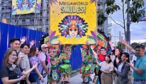 Megaworld The Upper East - biggest MassKara banner - MassKara Festival 2023 - Bacolod City -Megaworld townships