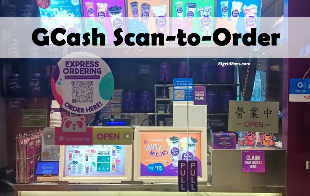 GCash Scan-to-Order Powered by Alipay+ D-Store