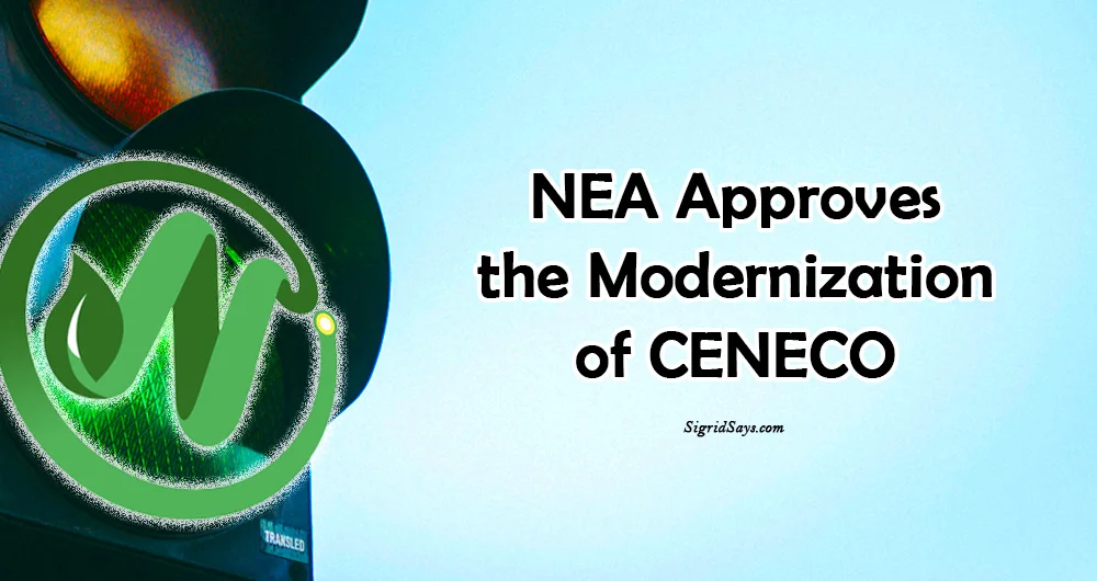 NEA - National Electrification Administration - Negros Power and Electric Corporation JVA with CENECO - Central Negros electric DU - modernization of CENECO