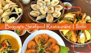 Bugoy's Seafood Restaurant Iloilo City -seaside dining - Filipino food - Iloilo restaurants - Jaro - paella - cover