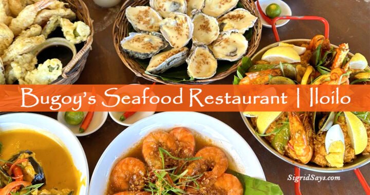 Bugoy's Seafood Restaurant Iloilo City -seaside dining - Filipino food - Iloilo restaurants - Jaro - paella - cover