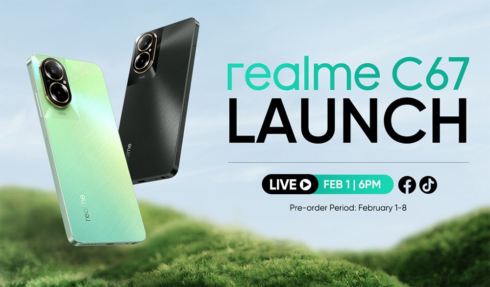realme C67 Arriving in the Philippines on February 1 | For Pre-Order