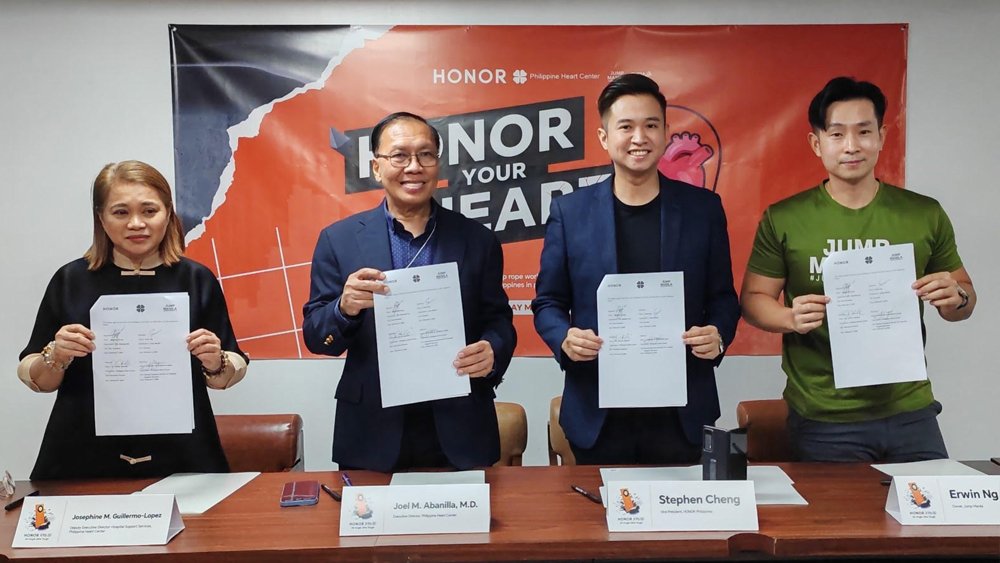 HONOR PH Partners with the Philippine Heart Center for Heart Health Awareness