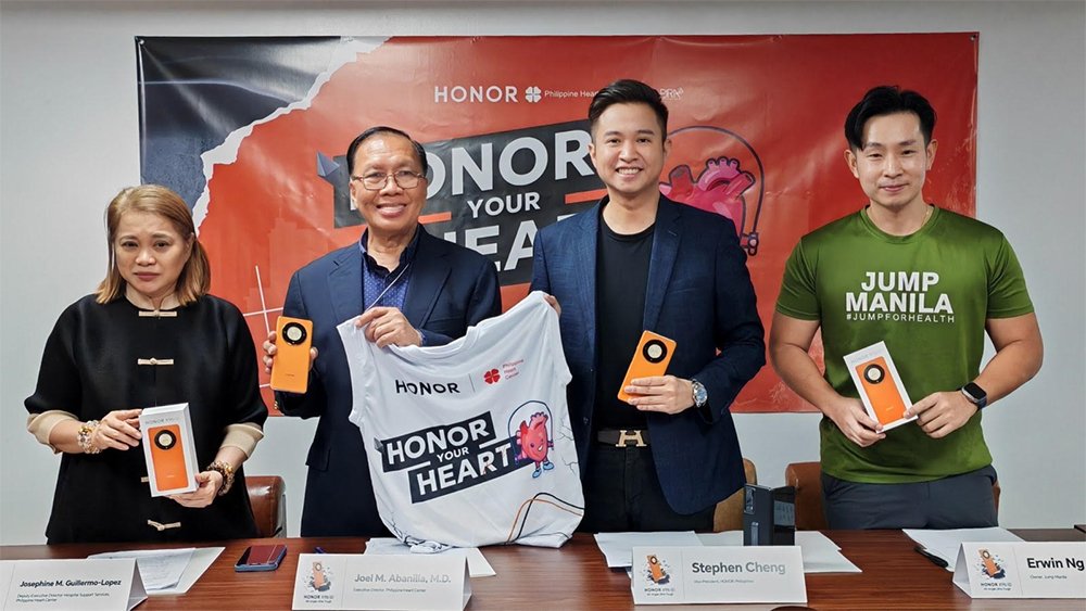 Honor Philippines, smartphone, Philipine Heart Center, Jump for a Cause, heart health awareness, Jump Manila, health, wellness