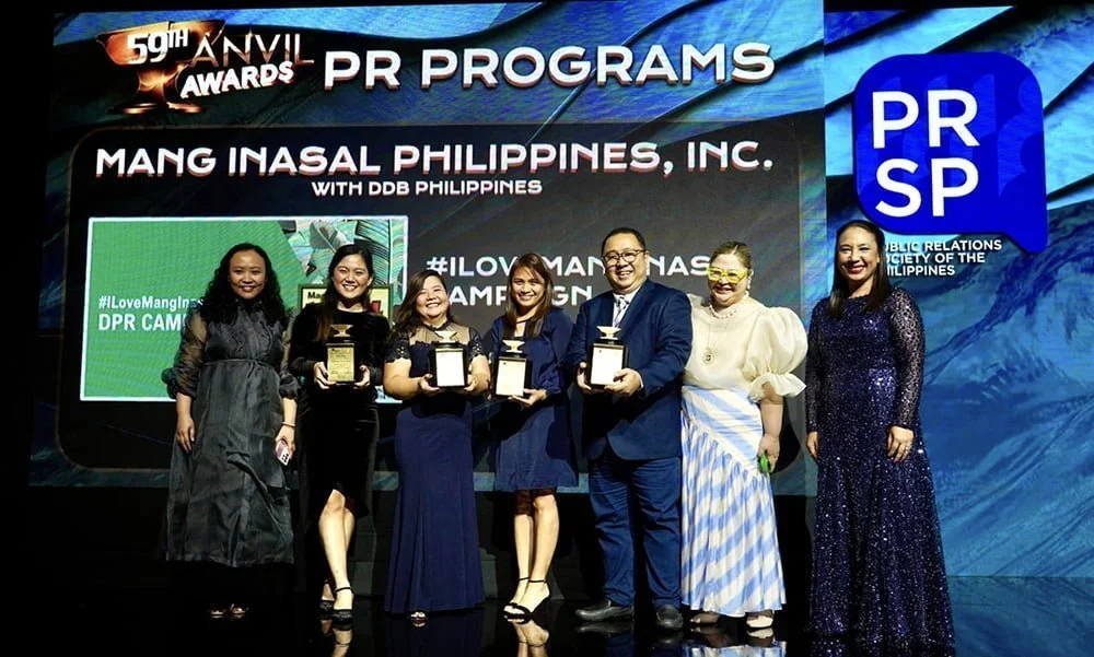 Mang Inasal wins 4 Golds, 1 Silver at the 59th Anvil Awards - PRSP - public relations