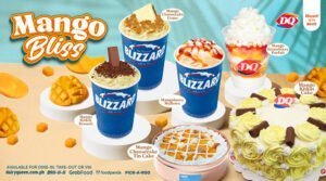 Mango Bliss - DQ Blizzard - mango-infused treats for summer - ice cream cakes