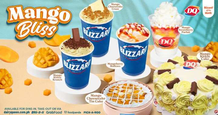 Mango Bliss - DQ Blizzard - mango-infused treats for summer - ice cream cakes