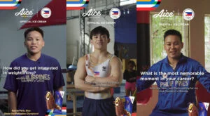 Aice - Team Philippines - Carlos Yulo, Elreen Ando, Nesthy Petecio Filipino Olympians