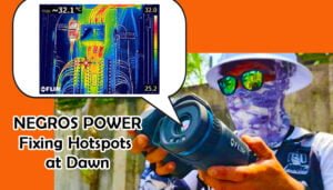Negros Power maintenance - fixing hotspots - thermal scanners - Bacolod City - image on screen - cover ss