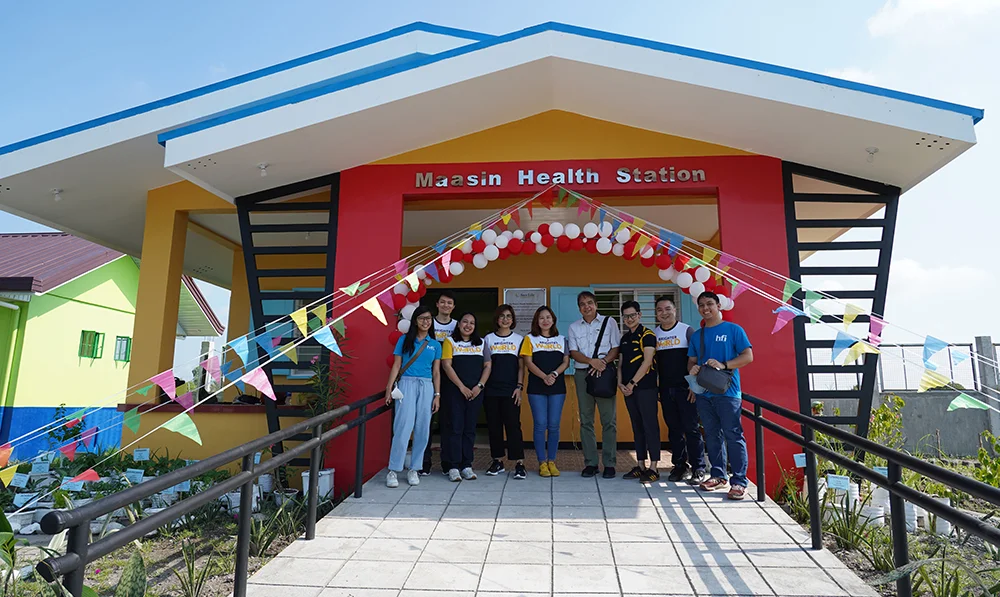 - Sun Life Foundation turns over Barangay Health Station to Brgy, Maasin in Tarlac