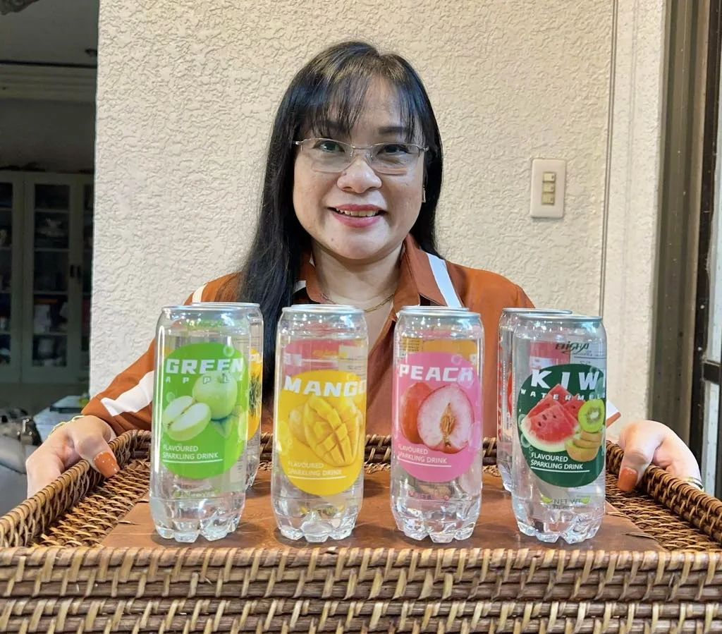 fruit-flavored water, flavored water, sparkling water, Tabletas Pharmacy, MedCare Supplies, refreshing drinks, drinks, water, Bacolod City