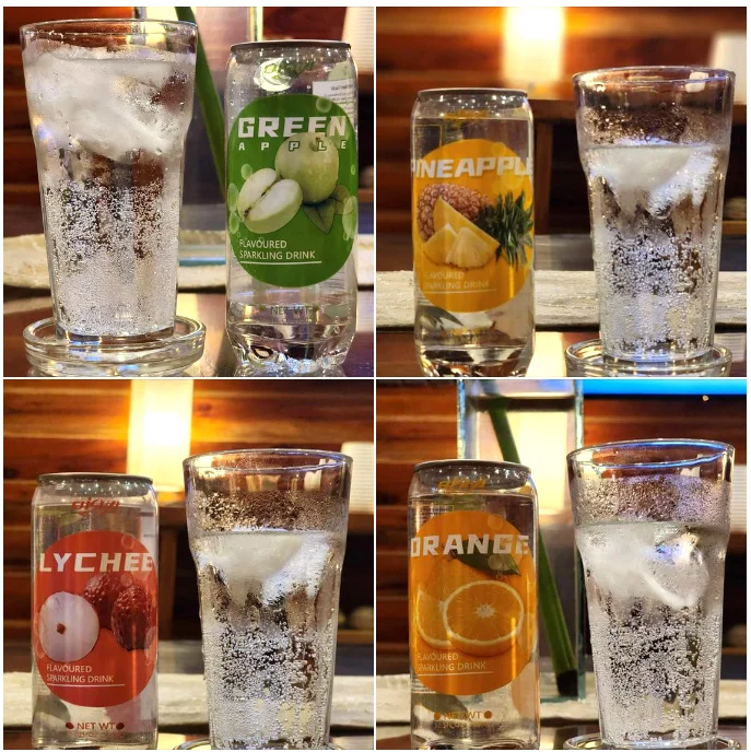 fruit-flavored water, flavored water, sparkling water, Tabletas Pharmacy, MedCare Supplies, refreshing drinks, drinks, water, Bacolod City, with ice