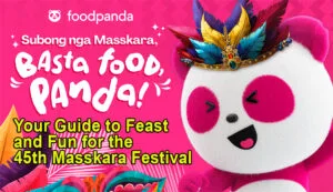 foodpanda - 45th MassKara Festival - Bacolod City - food delivery service - Pau