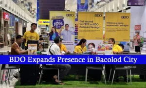 BDO Bacolod Capitol Shopping Branch - BDO corporate client - open an account mall