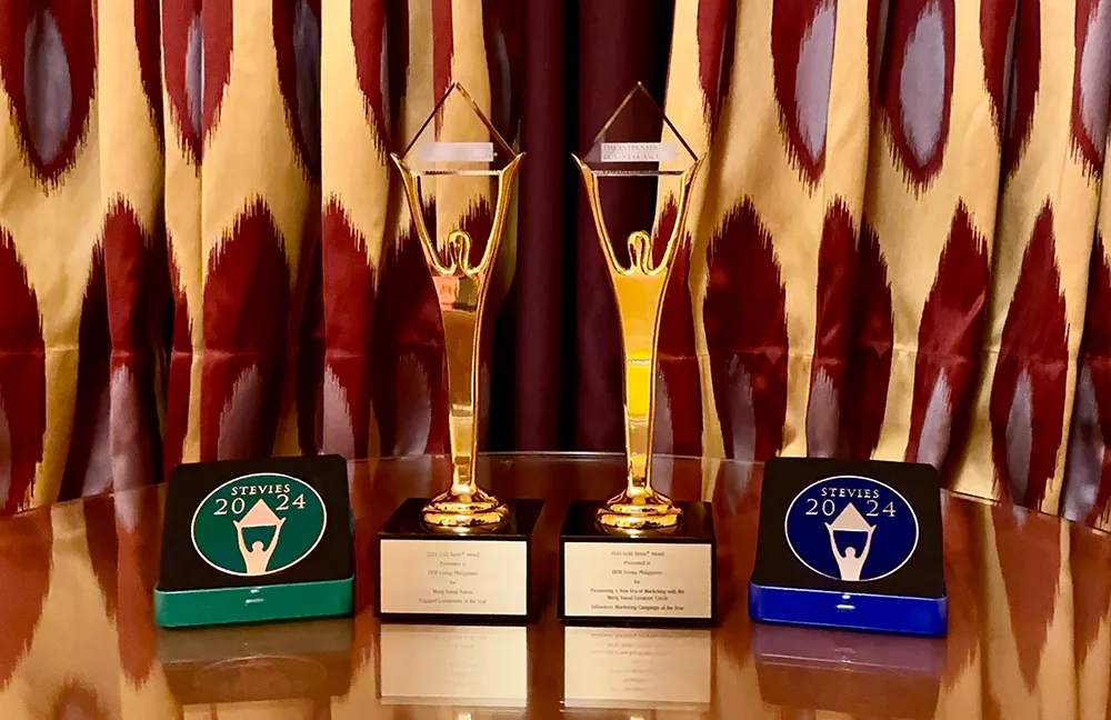 Ihaw-sarap, Philippine restaurant, Pinoy food, Mang Inasal Philippines, 21st International Business Awards, chicken inasal, pork BBQ, extra creamy halo-halo, trophies