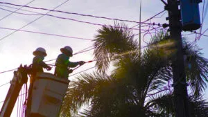 NEPC - Negros Power - Mt Kanlaon eruption - electricity - linemen - washing ashfall 3 - 22