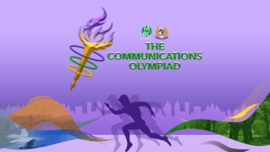 The Communications Olympiad Key Visual