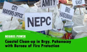 NEGROS POWER - pahanocoy coastal clean-up- Bacolod City