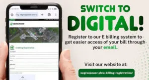 Negros Power E-Billing System - electricity bills - Bacolod City - Central Negros cover