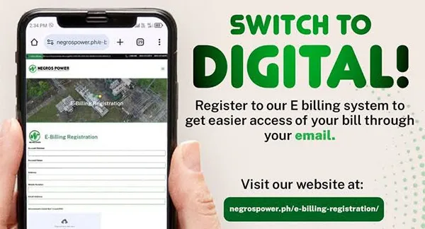 Negros Power E-Billing System - electricity bills - Bacolod City - Central Negros cover