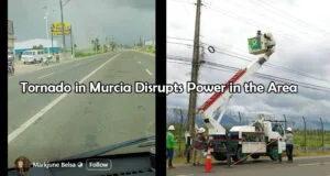 tornado in Murcia Negros Occidental - Bacolod City - Negros Power