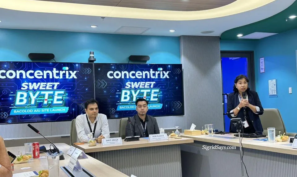 During the media roundtable discussion.
