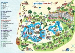 Jpark Island Resort and Waterpark Cebu - guide map