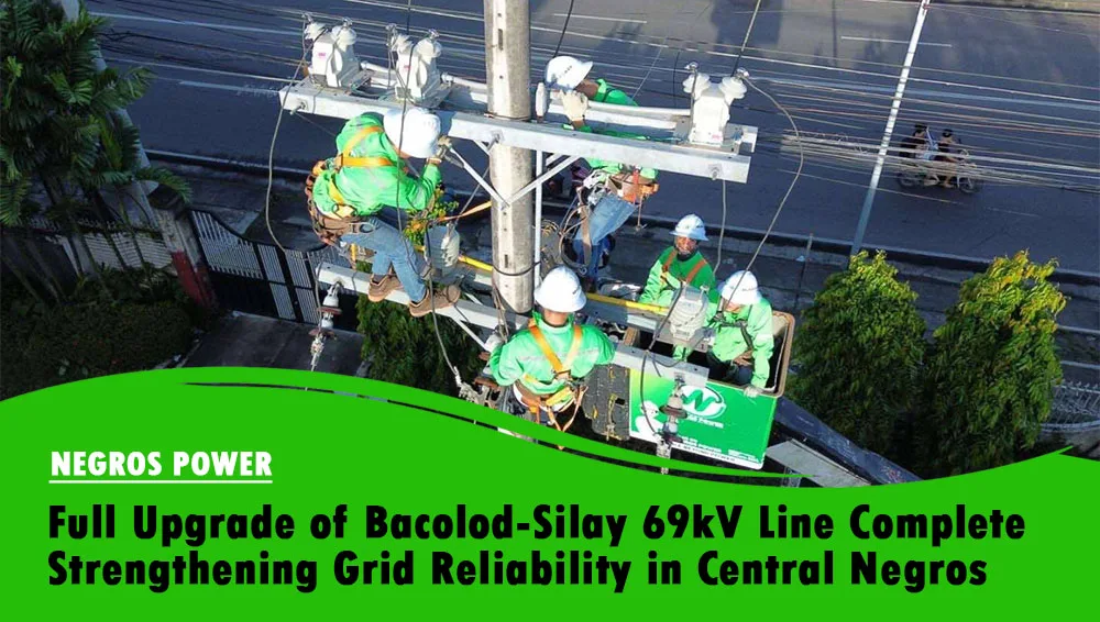 Negros Power Upgrade Bacolod-Silay 69kV Line -Strengthening Grid Reliability - Central Negros