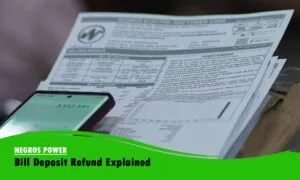 Negros Power bill deposit explained - cover