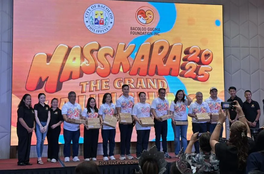 Mayor Greg Gasataya, Councilor Kalaw Puentevella, and the City Council during the grand launch.
