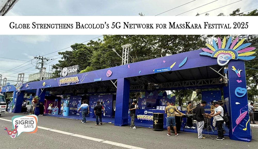 Globe Telecom 5G Network for MassKara Festival in Bacolod City