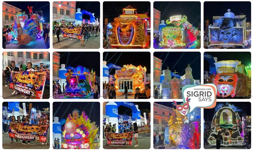 The Electric MassKara where Brgy, Mansilingan was hailed the Grand Champion.