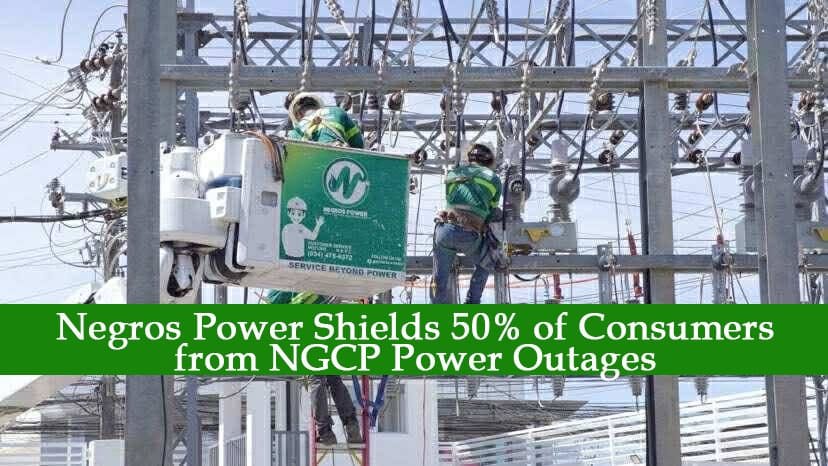Negros Power Shields 50% of Consumers from NGCP Power Outages - linemen on duty