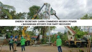 Energy Secretary Garin Commends Negros Power and Bayanihan Efforts