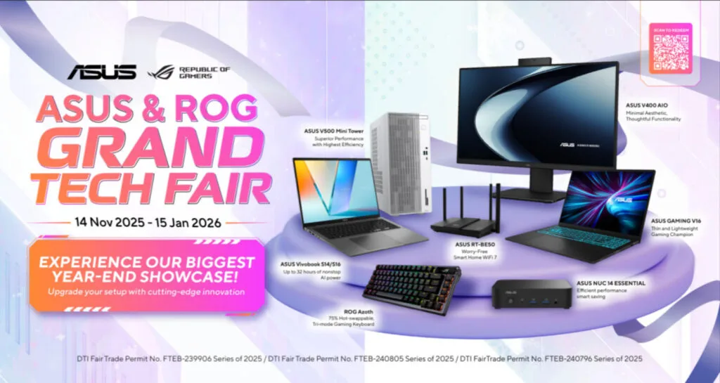 Innovate and Upgrade at the ASUS ROG Grand Tech Fair 2025 - SM Cyberzone