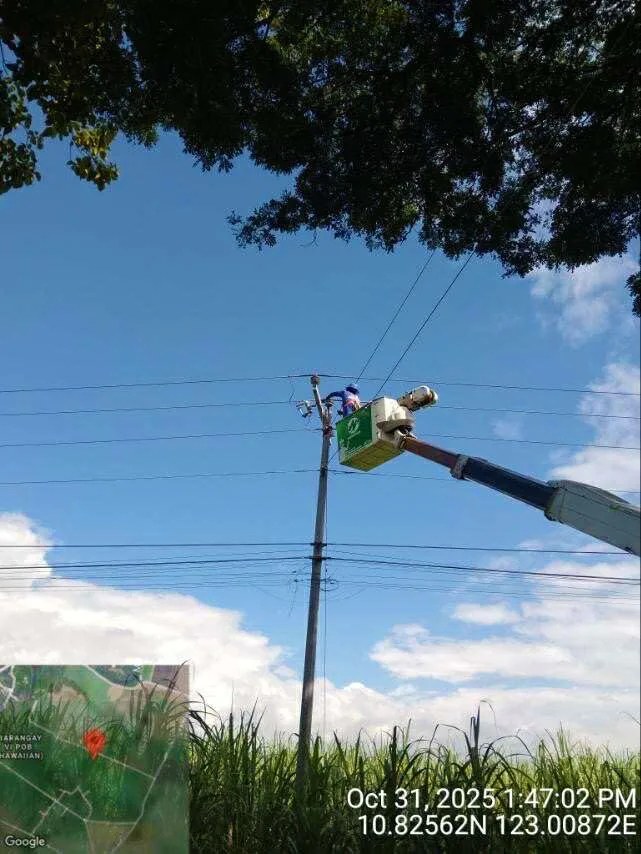 Halloween 2025 for Negros Power linemen means it's just another day of working the lines to keep the lights on in our homes and businesses.