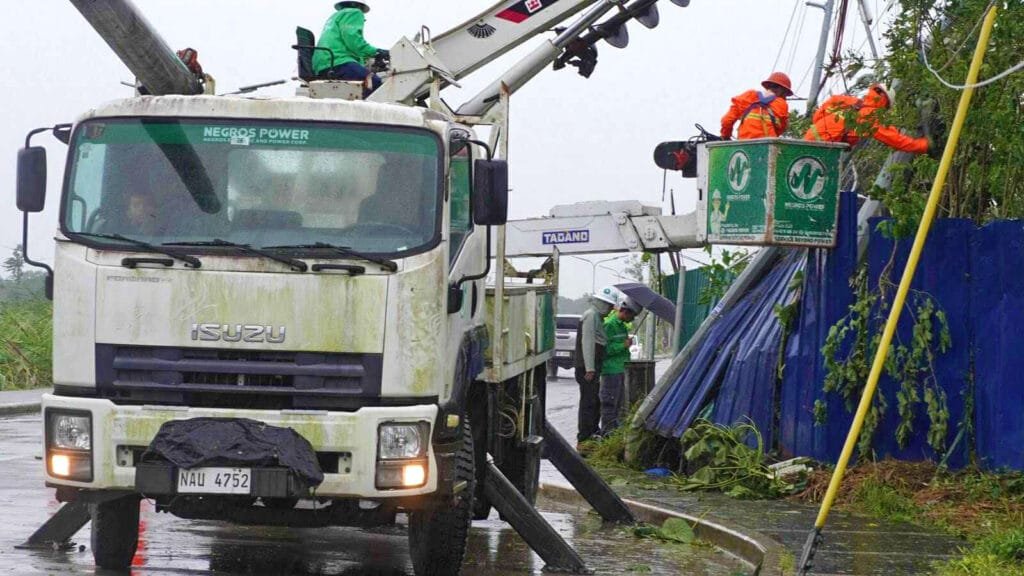 Restoration work continues 24/7.