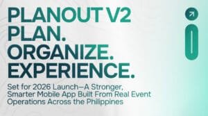 Plan Out V2 Plan - event management app - Philippines events industry
