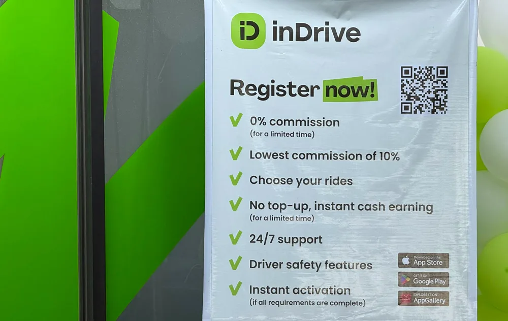 Advantages of being an inDrive driver.