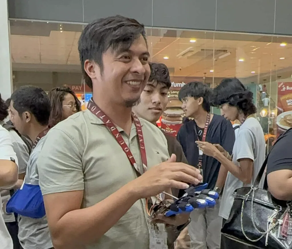 Robotic Hand by the College of Computer Studies.