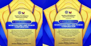 DOE honors More Power and Negros Power