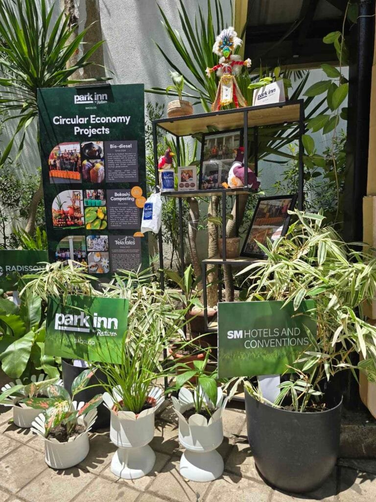 Park Inn by Radisson Circular Economy corner at Panaad sang Negros Festival in collaboration with Bacolod Environment and Natural Resources Office (BENRO).