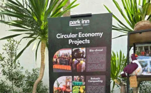 Park Inn by Radisson Bacolod circular economy - Biodiesel initiative