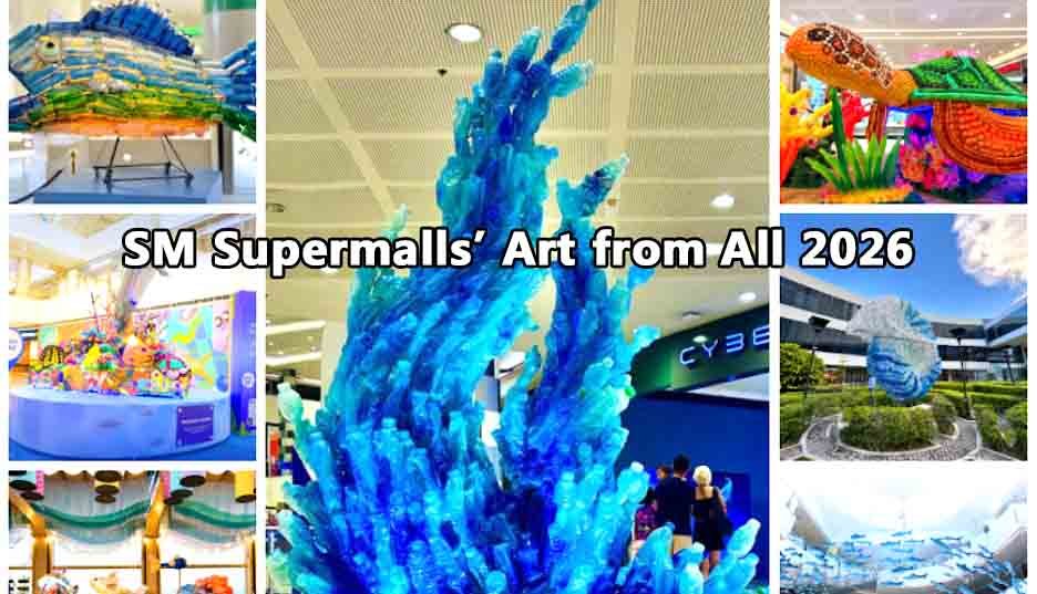SM Supermalls Art from All 2026 - environment - upcycle plastic bottles