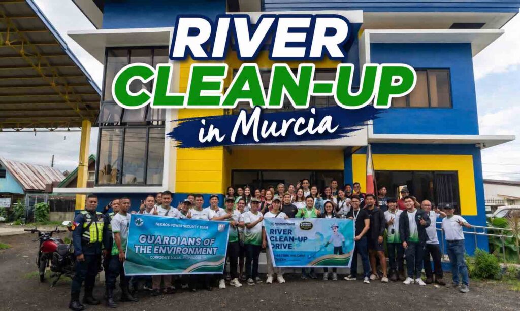 Negros Power River clean-up in Murcia for 2nd anniversary