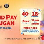 Upgrade your home easily with the Grand Pay Hulugan Promo--a collaboration between Home Credit and SM Appliance.
