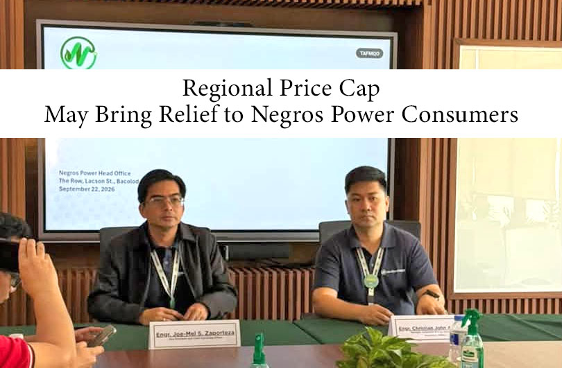 regional secondary price cap - Negros Power