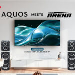 AQUOS-4K-TV-and-The-Arena-Speaker-FI